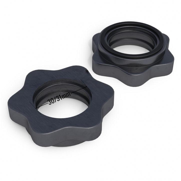 Zvezdasti osigurači za šipke 30/31 mm set