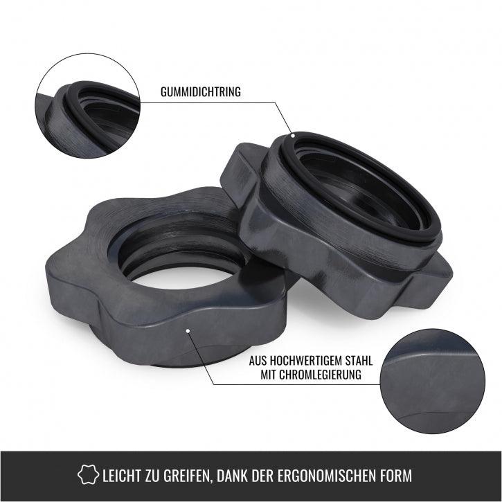 Zvezdasti osigurači za šipke 30/31 mm set
