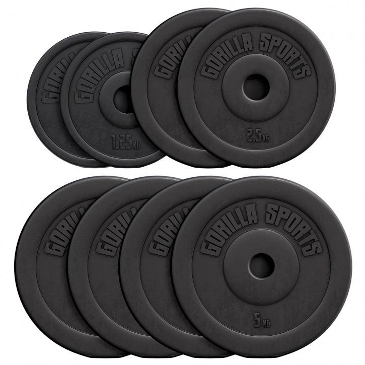 Plastični tegovi 1,25-15 KG