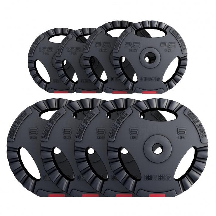 Plastični tegovi Gripper 1,25-15 KG