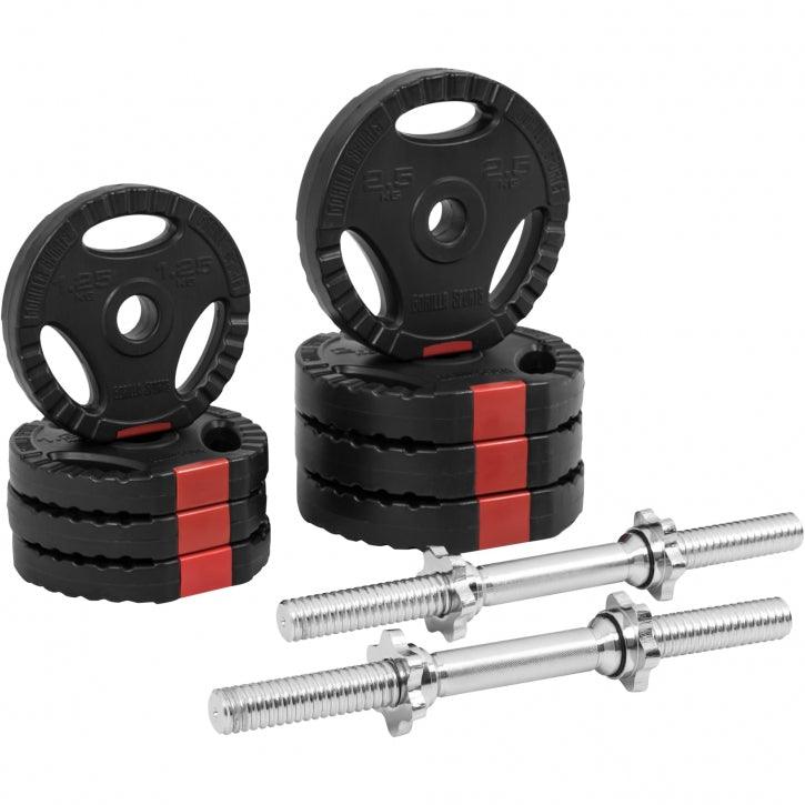 Podesive plastične bučice 20 kg