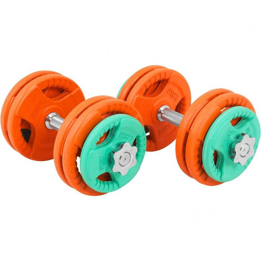 Podesive bučice gumirane 30 kg