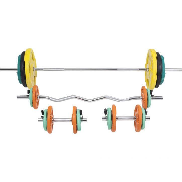 Set tegova gumirani 108 kg