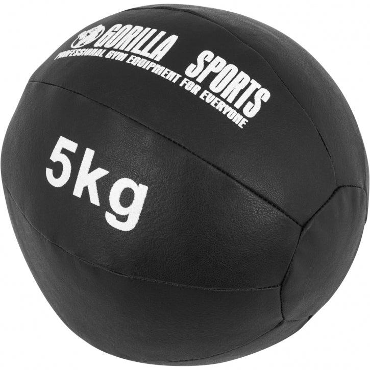 Medicinska lopta od kože 5 - 10 kg