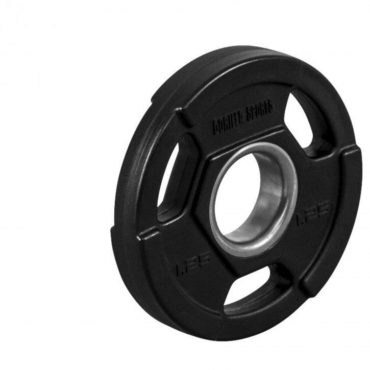Olimpijski plastični teg sa rukohvatima 15 kg