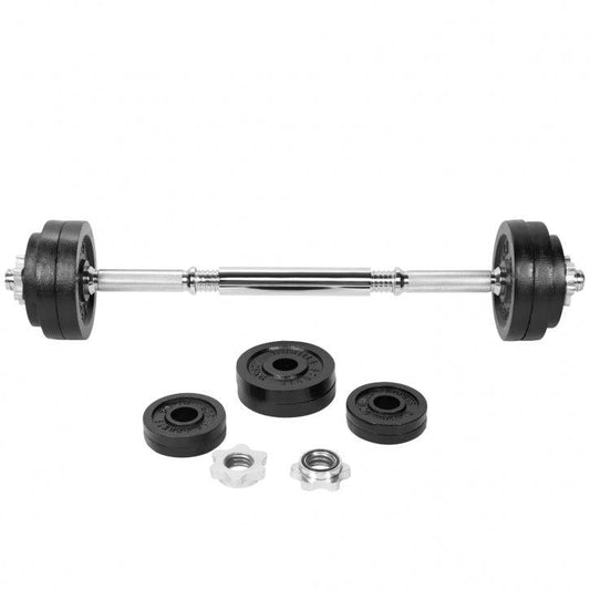 Podesive bučice/šipka 22 kg 2 u 1