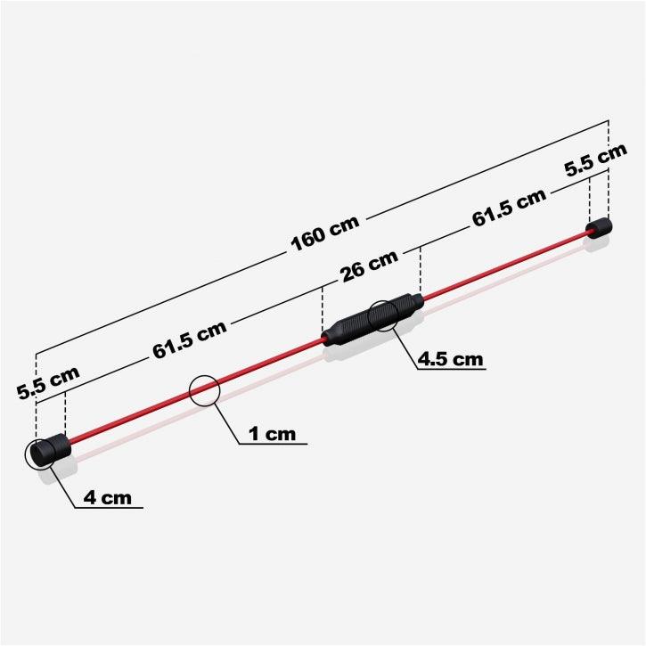 Šipka za pilates 160 cm