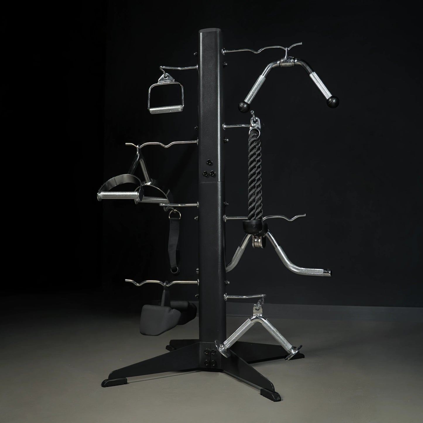 Stalak za nastavke i set nastavaka za lat mašinu