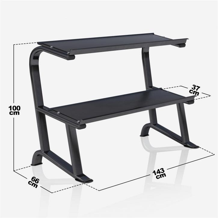 Set hex bučica 237 kg sa stalkom