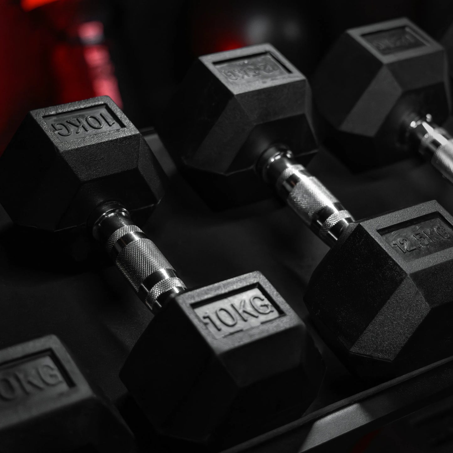 Set hex bučica 237 kg sa stalkom