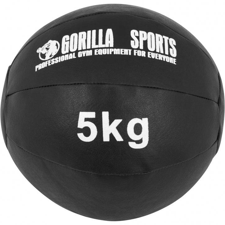 Medicinska lopta od kože 5 - 10 kg