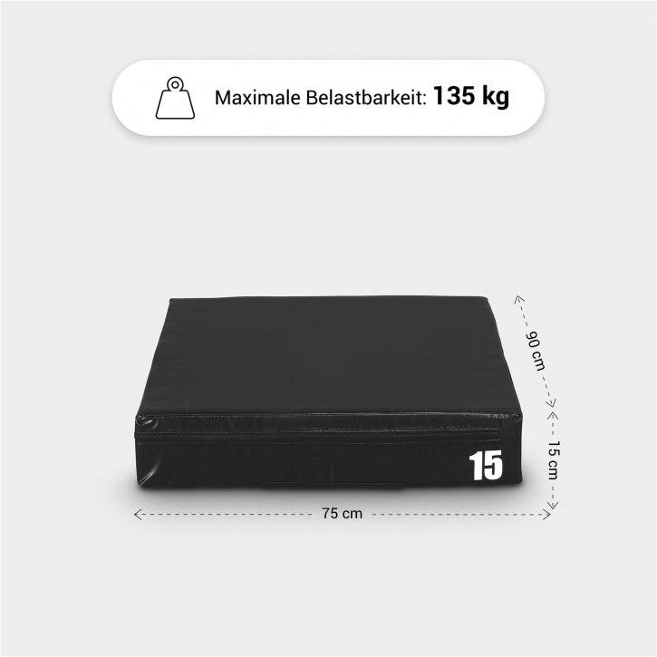 Mekana pliometrijska kutija sa čičak trakom 15 - 60 cm