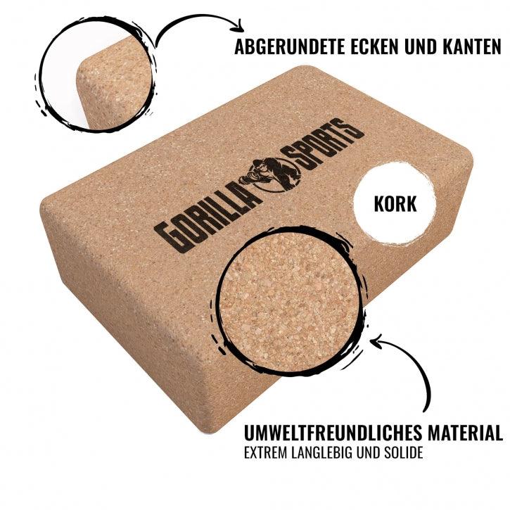 Blok za jogu od plute