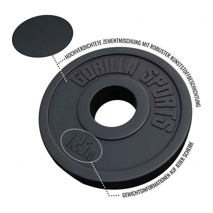 Plastični olimpijski tegovi 5 - 15KG