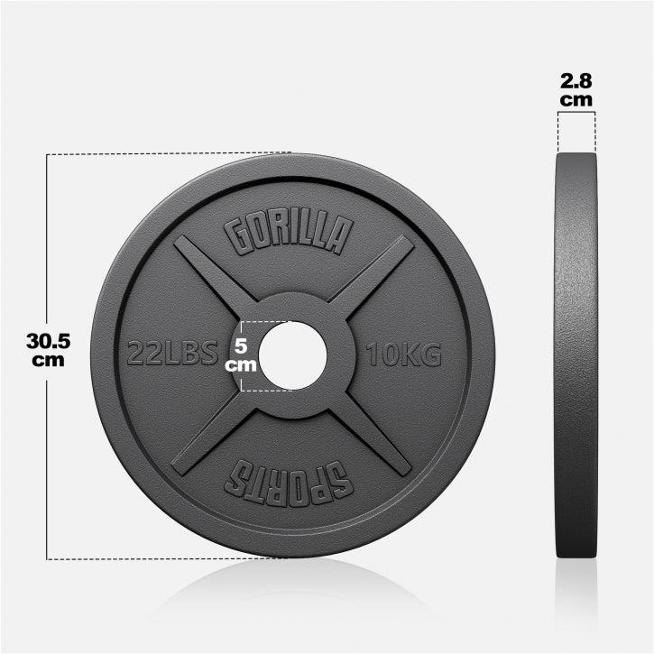 Olimpijski tegovi od livenog gvožđa 50/51 mm