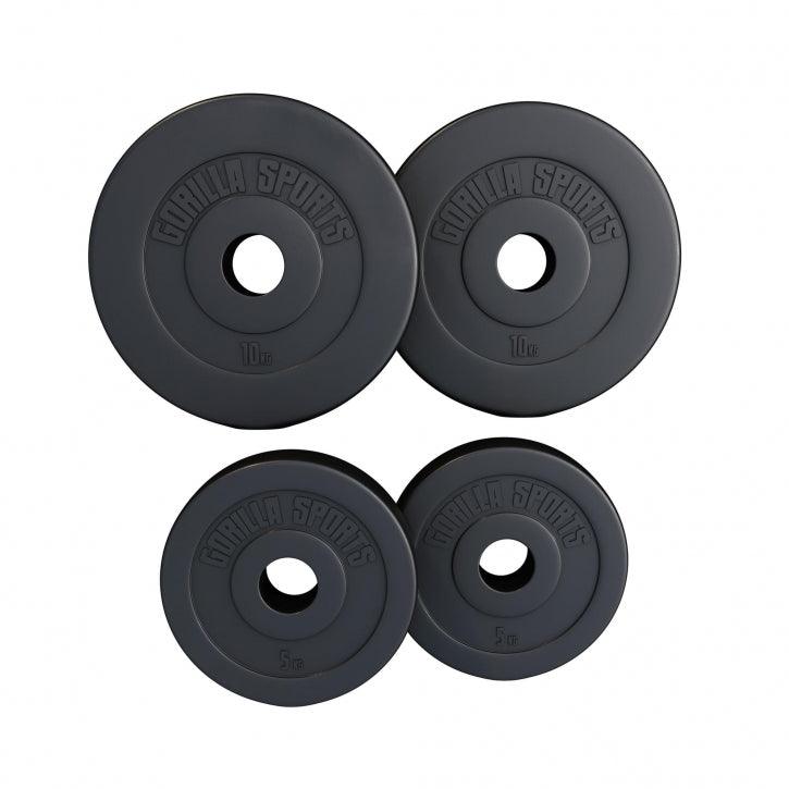 Plastični olimpijski tegovi 5 - 15KG