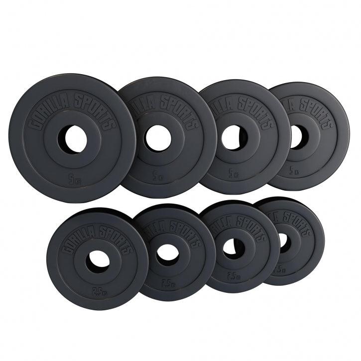 Plastični olimpijski tegovi 5 - 15KG