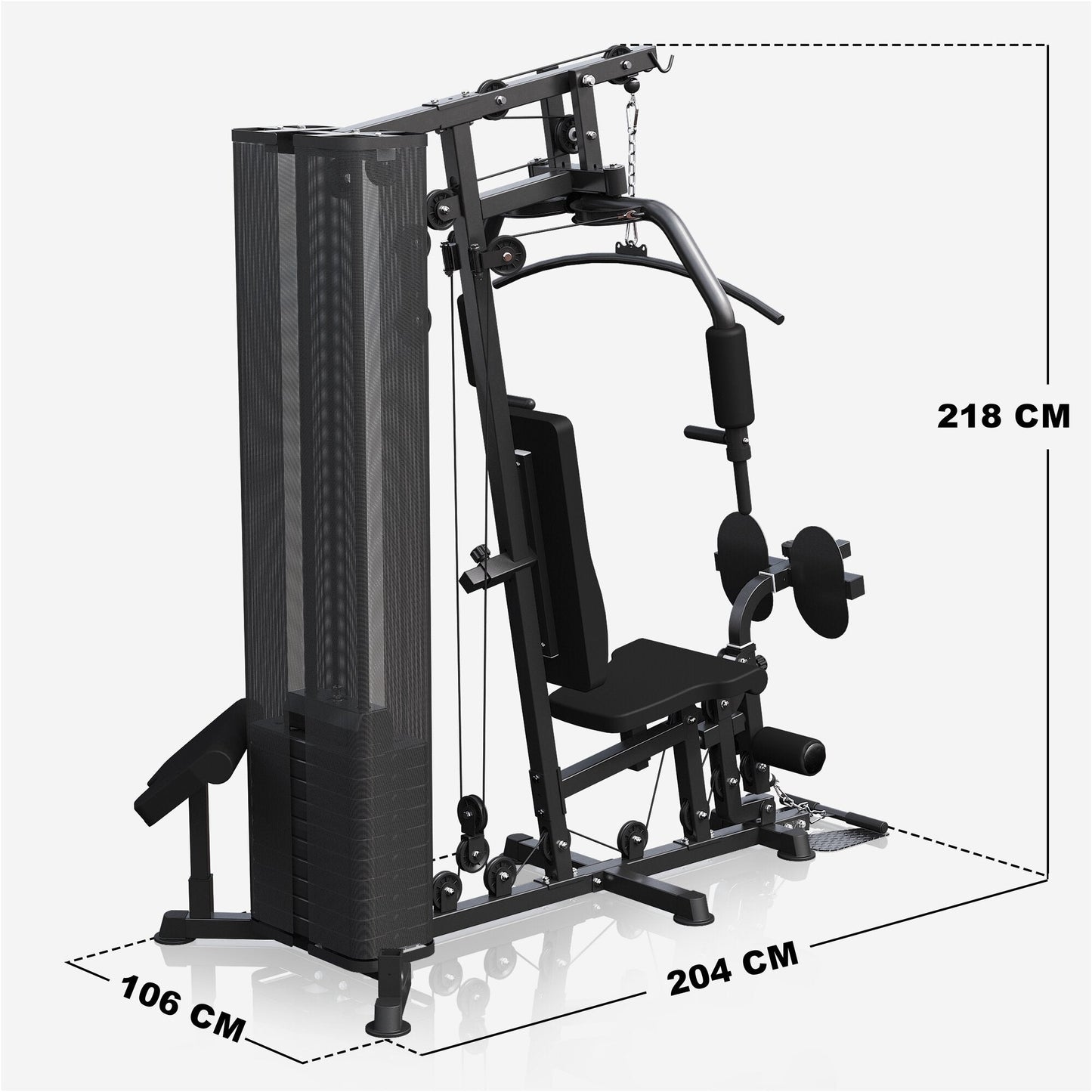 Gladijator sprava za vežbanje sa tegovima 76,5 kg