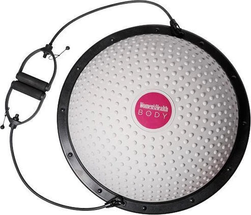 Bosu lopta sivo/roza