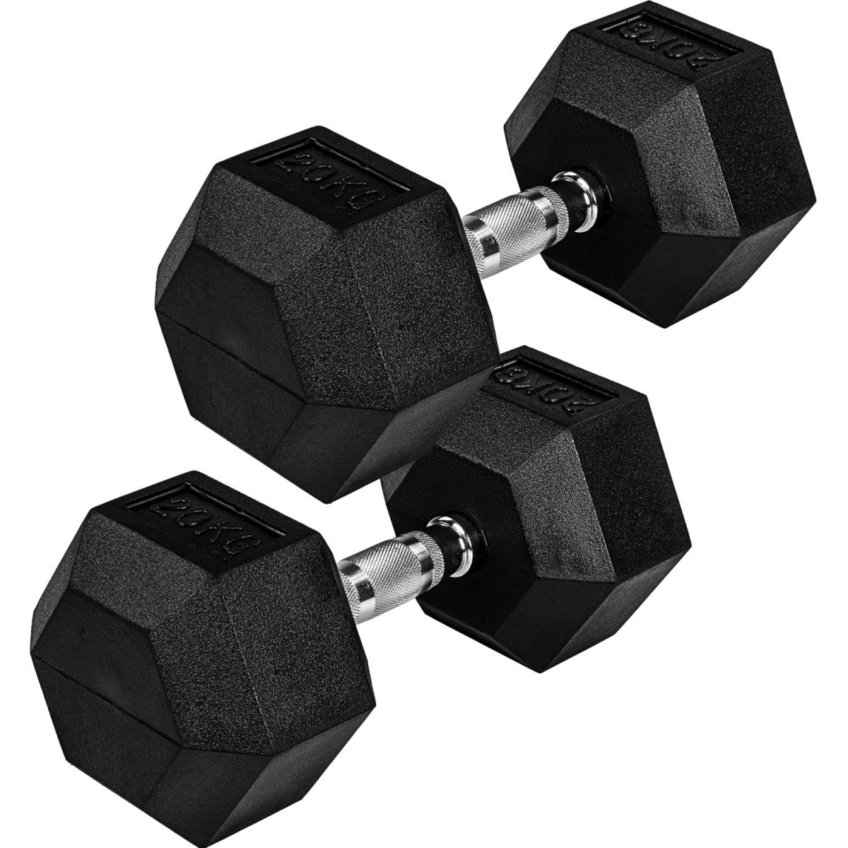 Set heksagonalnih bučica 20 - 30 kg