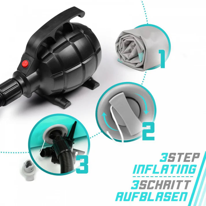 Gimnastička podloga na naduvavanje 300 cm - Mint Zelena