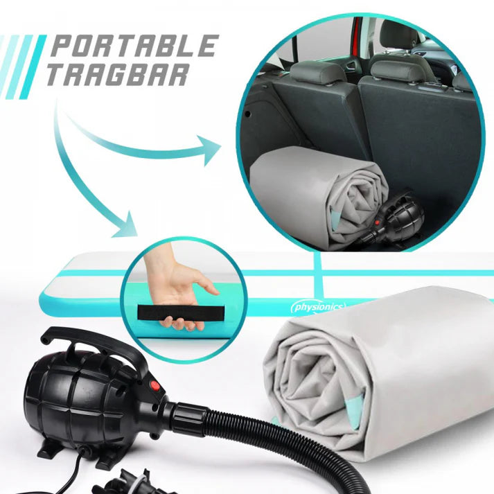 Gimnastička podloga na naduvavanje 300 cm - Mint Zelena