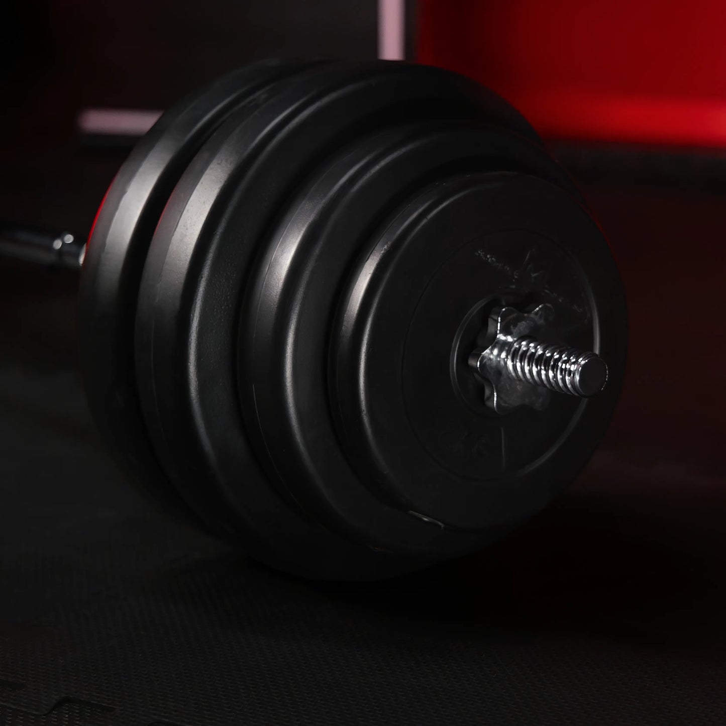 Set šipka i tegovi 60 kg 25 mm