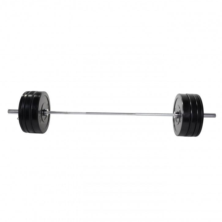 Set olimpijskih tegova sa šipkom 140 kg