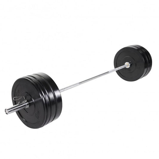 Set olimpijskih tegova sa šipkom 140 kg