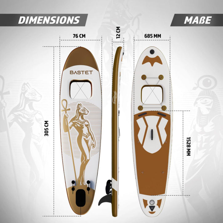 SUP daska 305 cm - Metalik boje