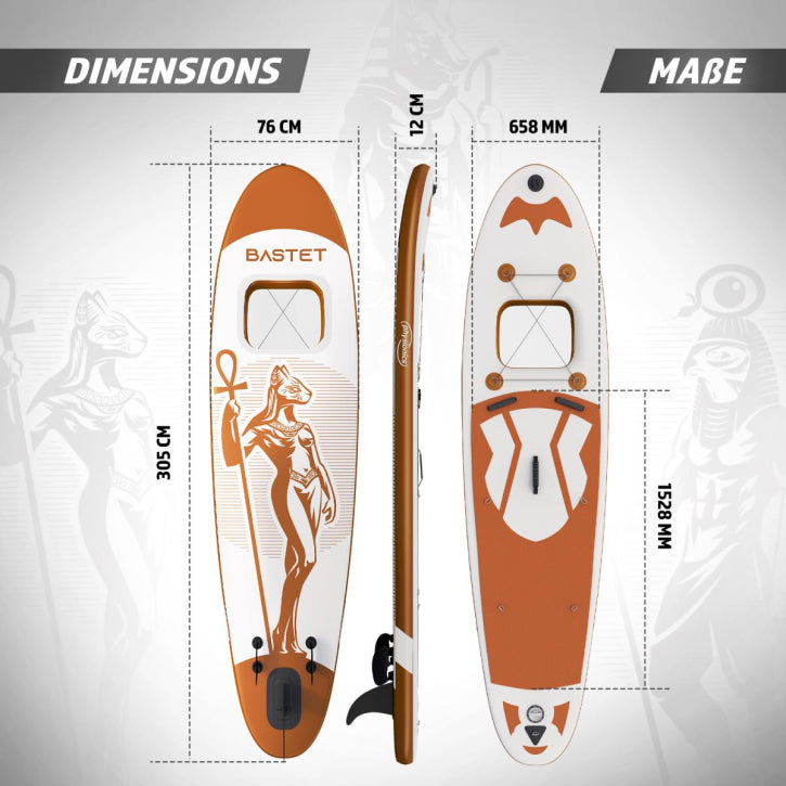 SUP daska 305 cm - Metalik boje