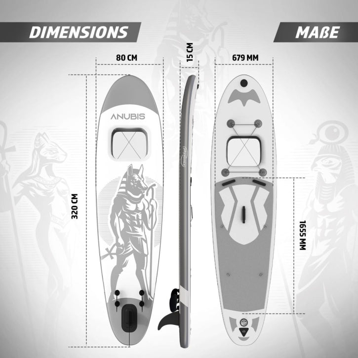 SUP daska 320 cm - Metalik boje