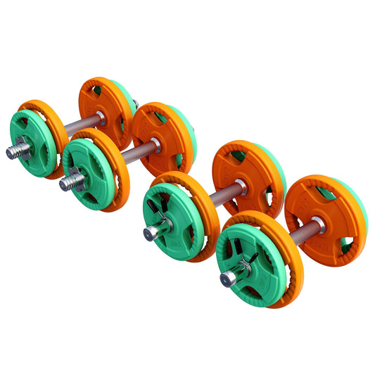 Podesive bučice gumirane 20 kg
