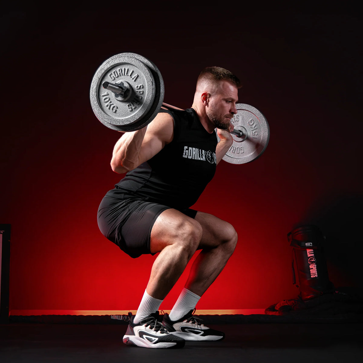 Set šipki i tegova od livenog gvožđa 108 kg