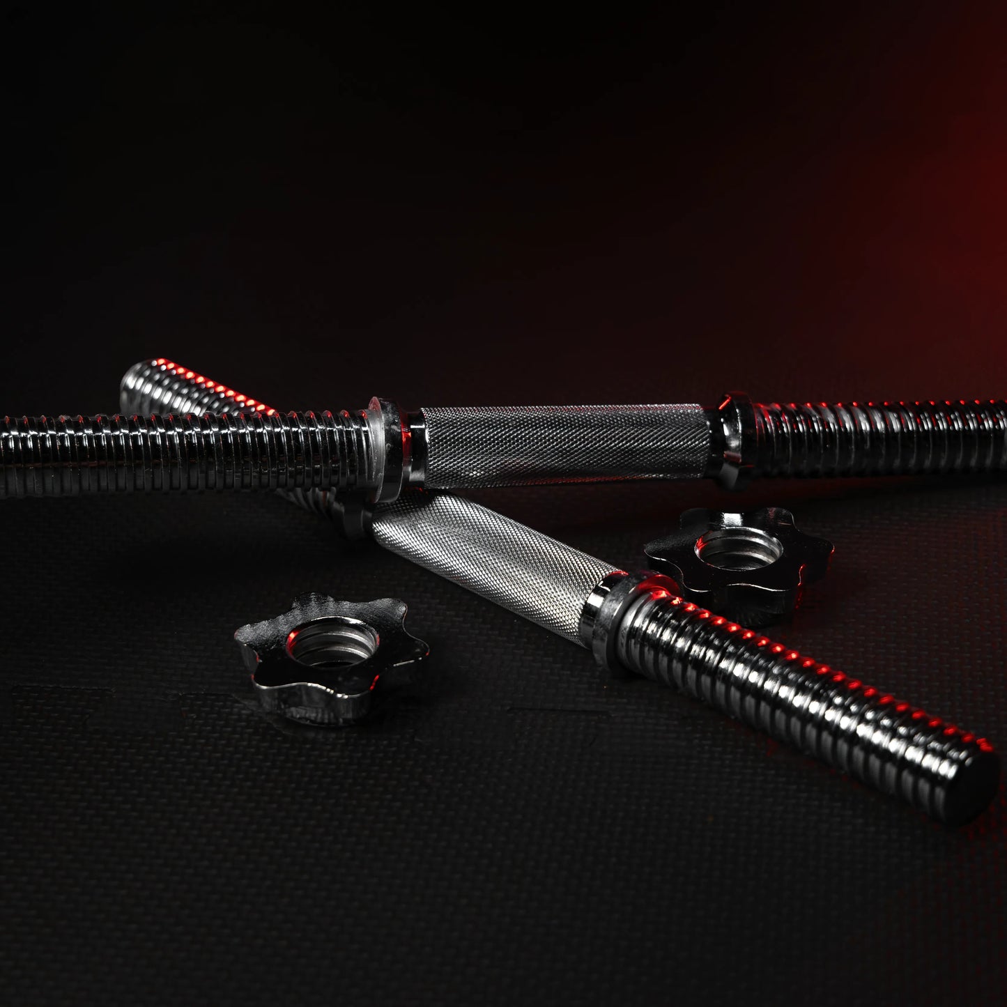 Šipka za bučice hrom/crna