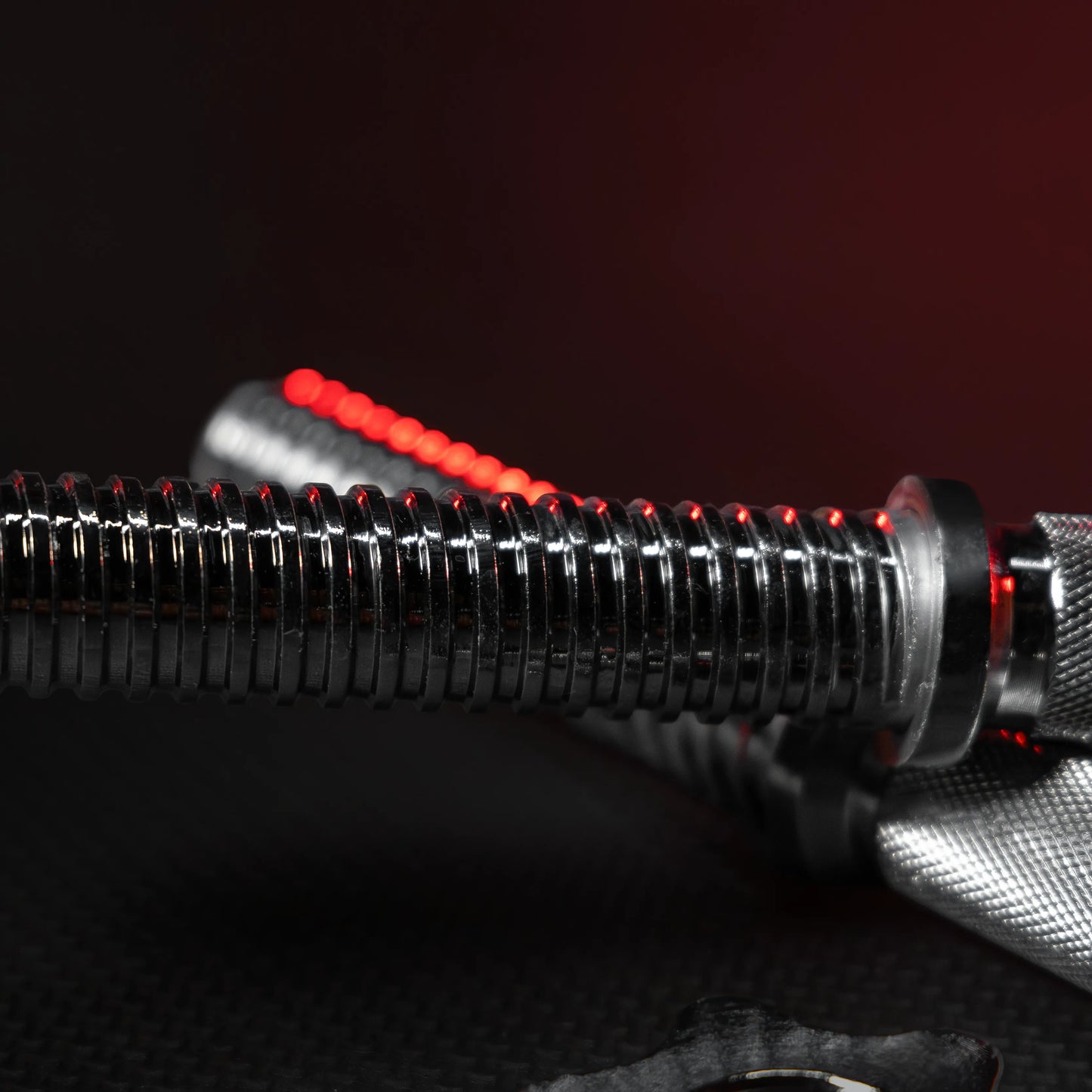 Šipka za bučice hrom/crna