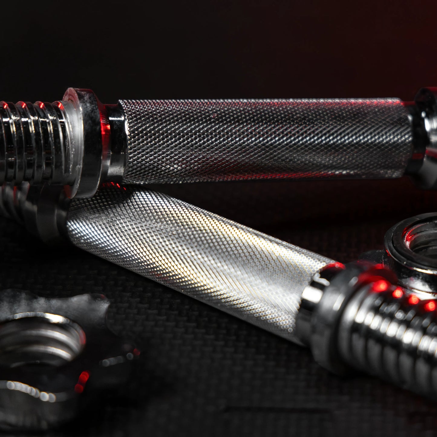 Šipka za bučice hrom/crna