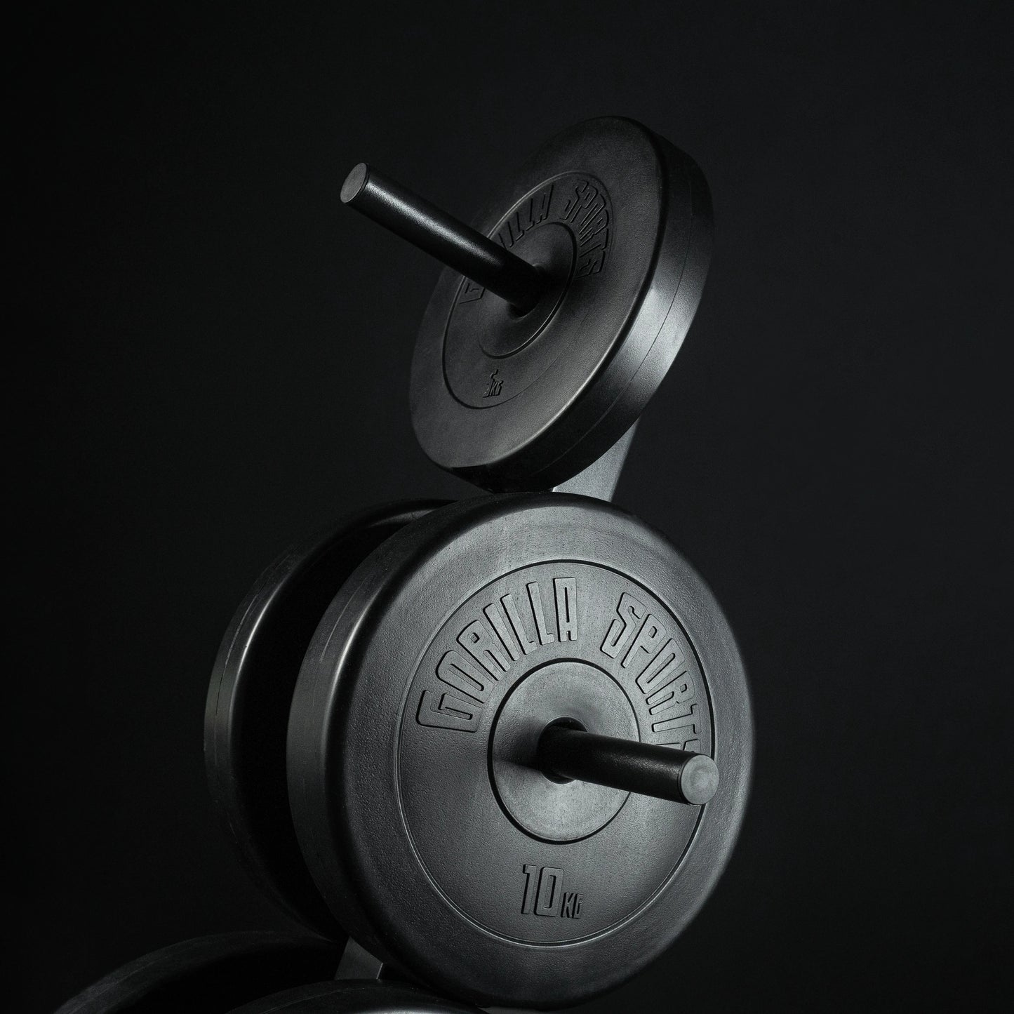 Stalak za diskove sa 4 šipke 30/31 mm crni/beli