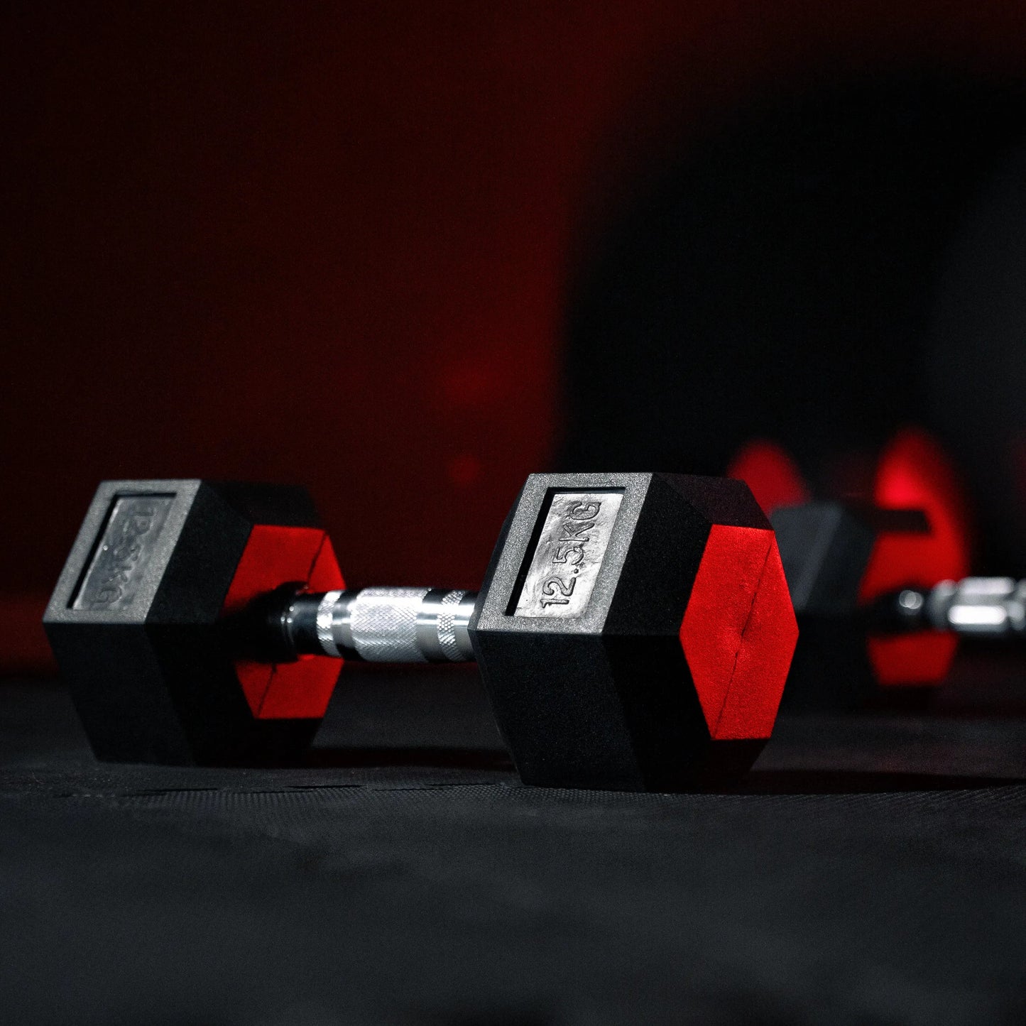 Hex Fiksne bučice gumirane 2-50 kg