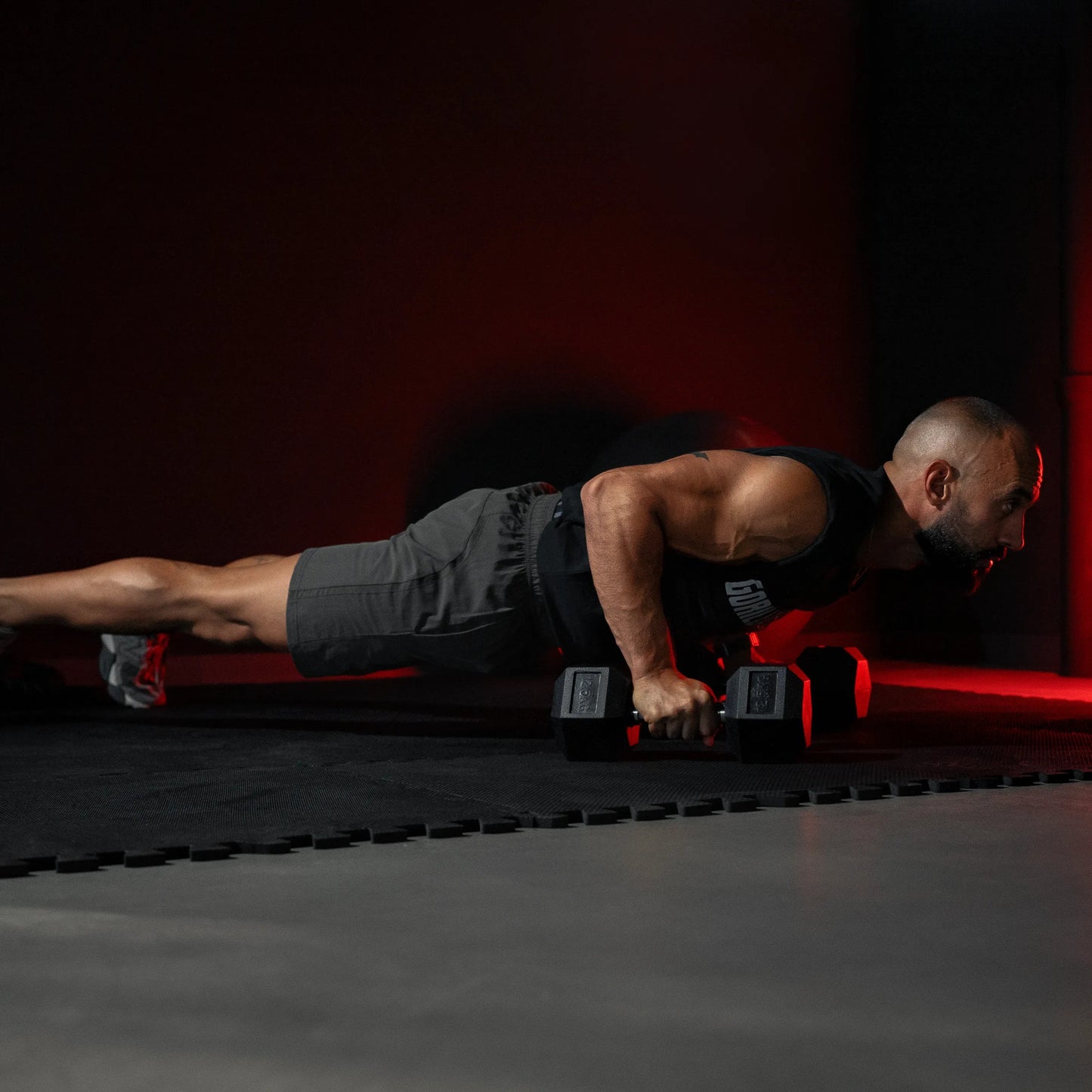 Hex Fiksne bučice gumirane 2-50 kg