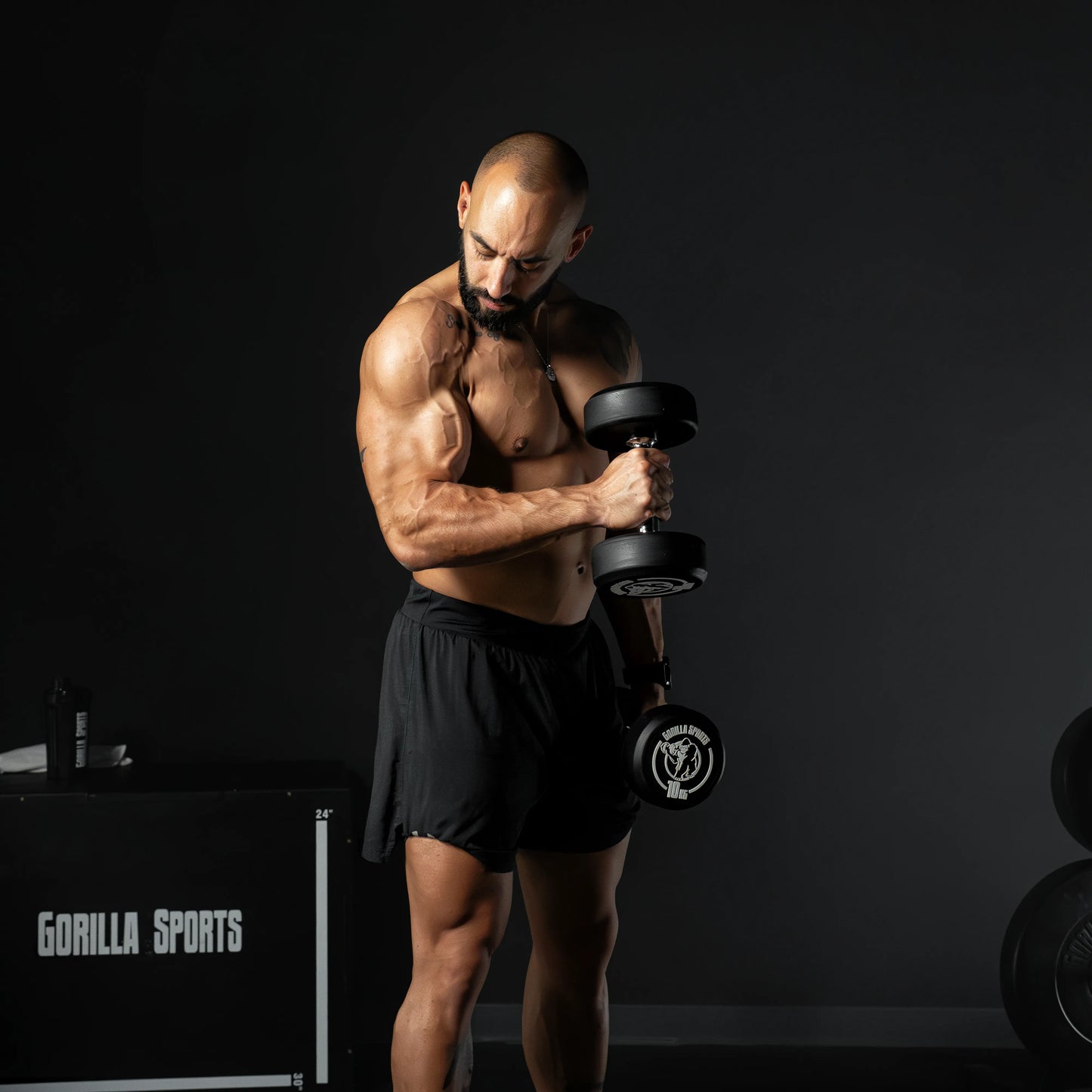 Fiksne gumirane bučice 2,5 - 30 kg