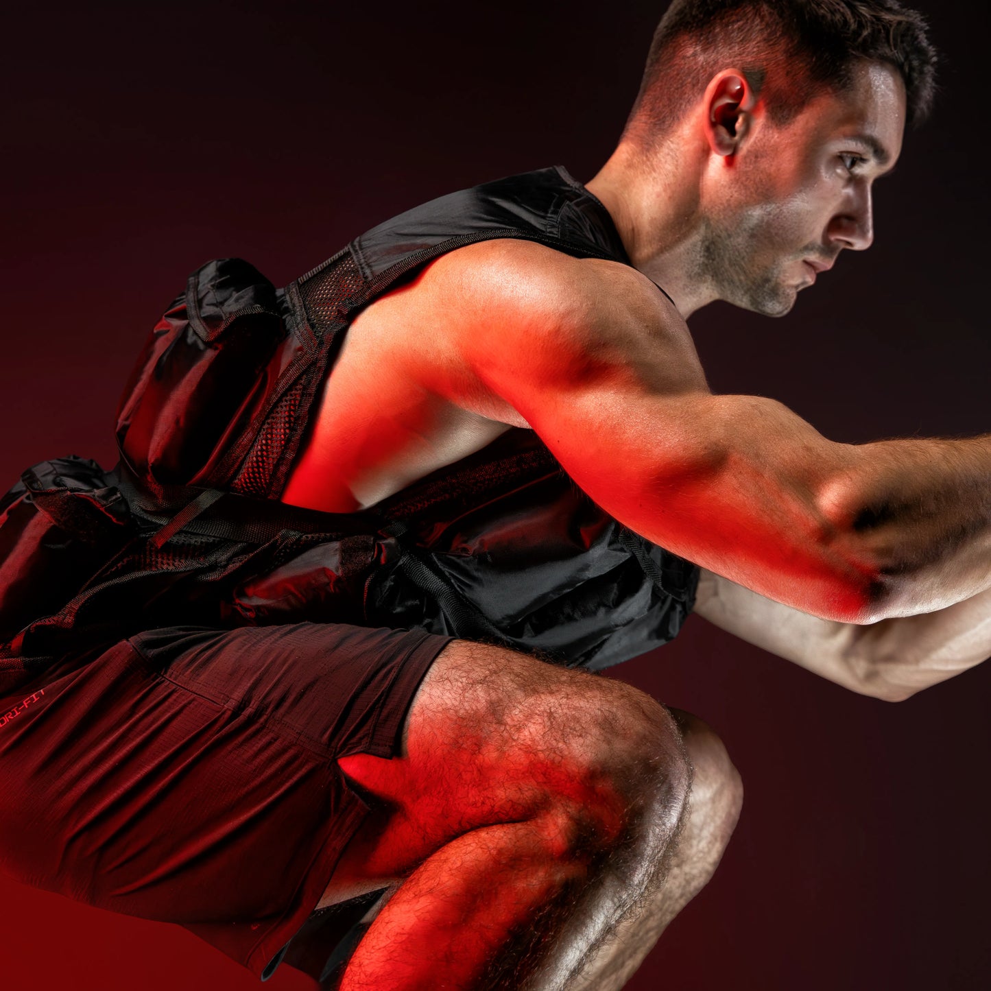 Prsluk sa opterećenjem crni