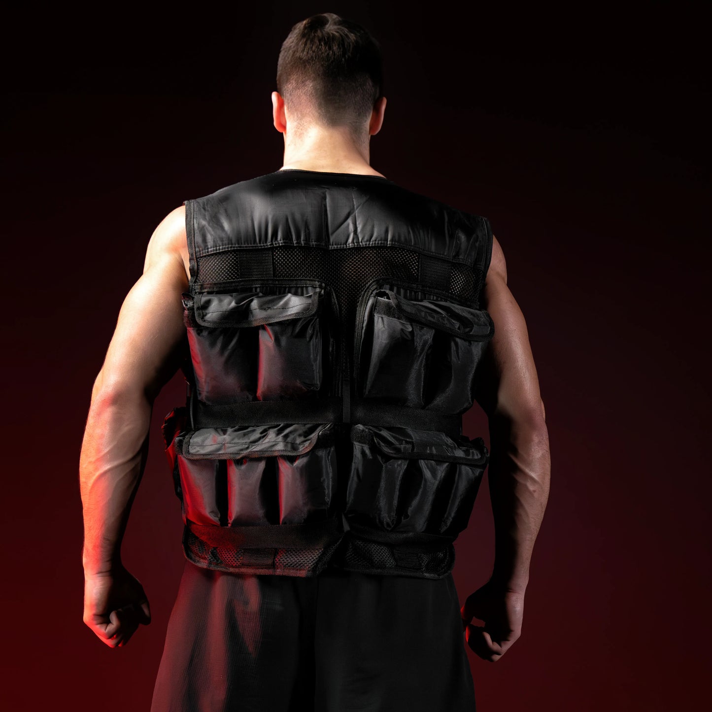 Prsluk sa opterećenjem crni