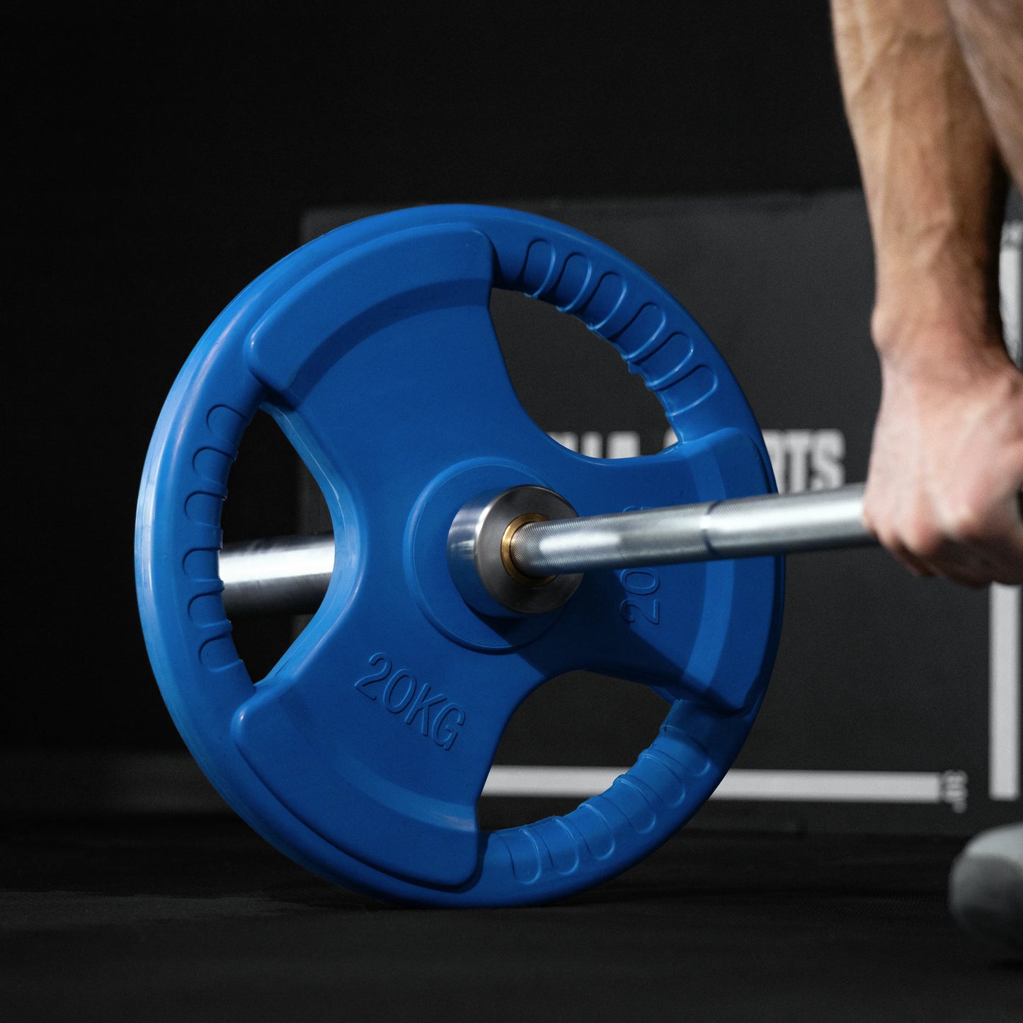 Gumirani olimpijski tegovi 1,25-25 kg
