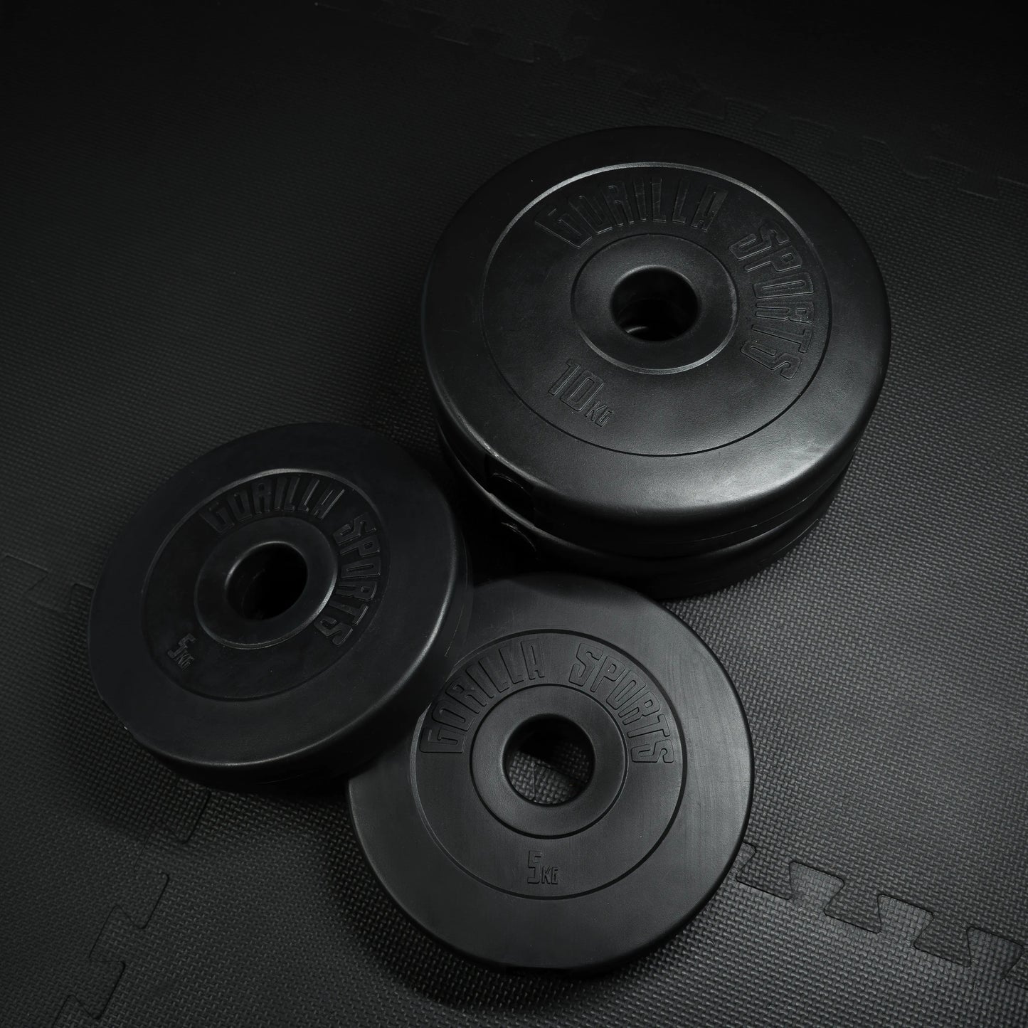 Plastični olimpijski tegovi 5 - 15KG