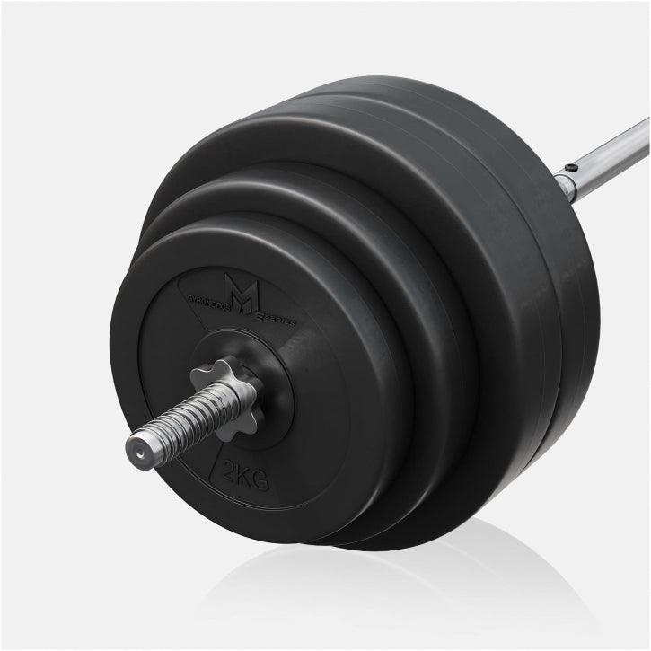 Set šipka i tegovi 60 kg 25 mm