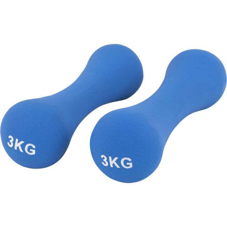 Set neopren bučica sa stalkom 12 kg