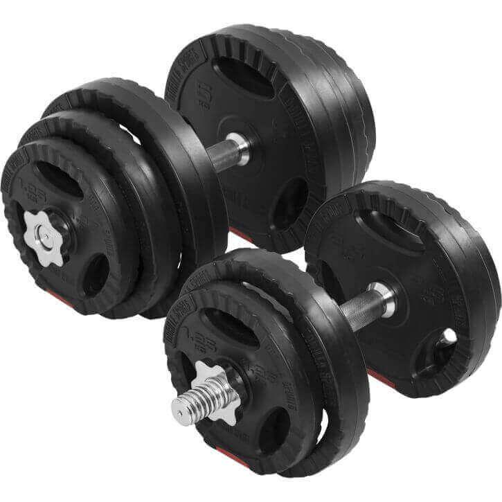 Set podesivih bučica sa rukohvatima 30 kg